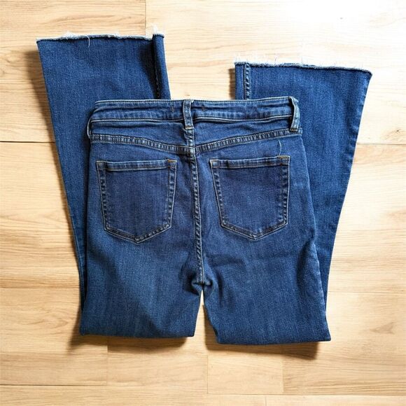 Free People Dark High Waisted Flare Leg Jeans 28” - Picture 3 of 9